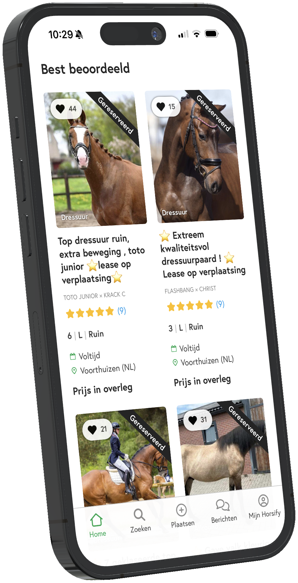 Horsify altijd bij de hand